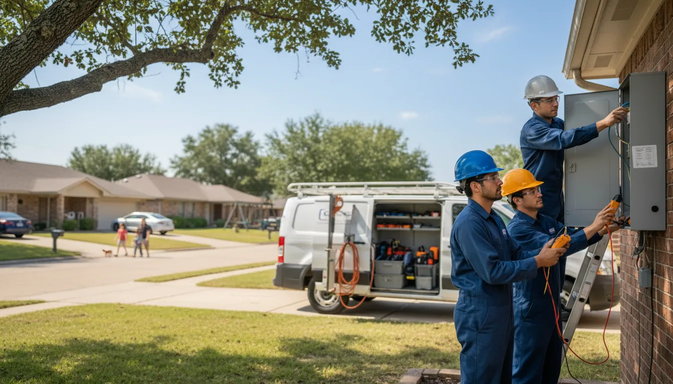 Certified electrician providing emergency electrical services in Wellington, KY
